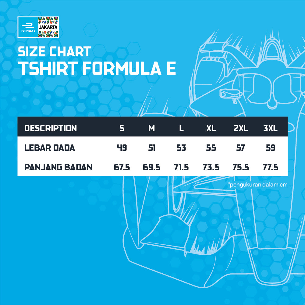 T-Shirt Jakarta E-Prix Race White